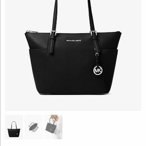 Michael Kors Jet Saffiano Leather Bag